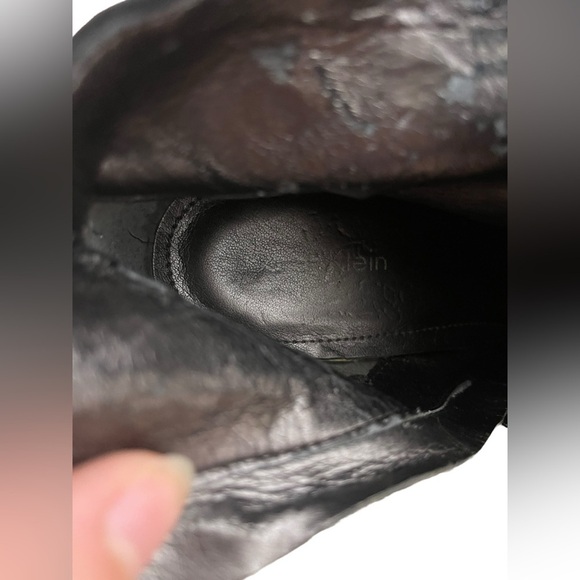 Calvin Klein open toe black heels size‎ 8 - Picture 12 of 14